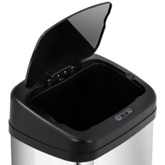 Trash kori Automaattinen ei-kosketus suorakulmainen 30 cm: n liikenneanturi 30 l