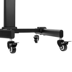 Stand Stand TV Maniglia TV con scaffale mobile regolabile max. 55 '' 35 kg di altezza 116-151 cm