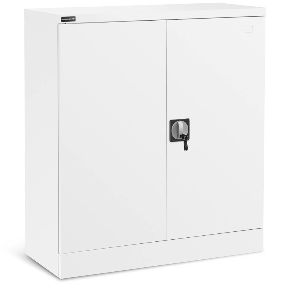 Metāla skapis dokumentu failiem failus ar 2-toni atslēgu atslēgu