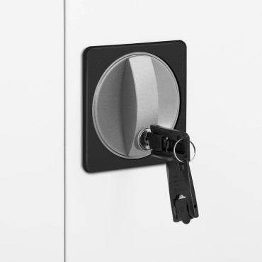 Armário de metal para arquivos de arquivos de documentos com um bloqueio de chave de 2 máscaras