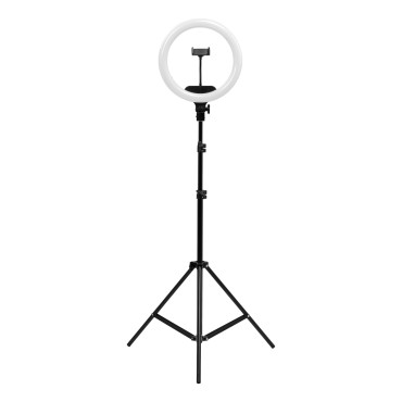 Δαχτυλίδι Φωτισμού 13" 36W LED με Βάση Μαύρο — προβολή από μπροστά