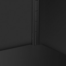 Metal cabinet for documents files files with a 2-piece of anthracite