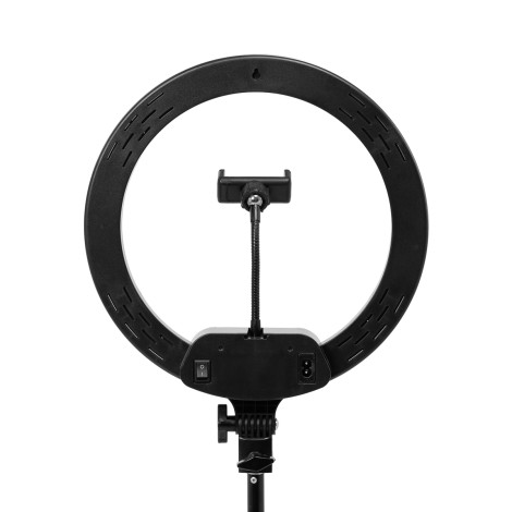 Δαχτυλίδι Φωτισμού 13" 36W LED με Βάση Μαύρο — προβολή από μπροστά