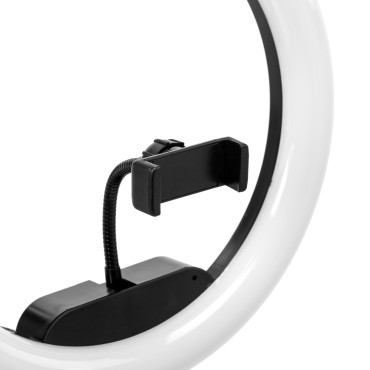 ACTIVESHOP 13" 36W LED -sormivalaisin säädettävällä jalustalla, musta — lähikuva pinnasta