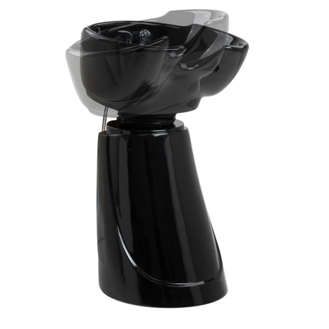 Unité de lavage coiffure portable Gabbiano B40 noire (station de lavage) — vue latérale