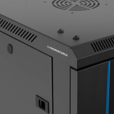 Skříňový stojan Instalační server visí 19 '' 6U IP20 až 60 kg 54x40x35 cm černá