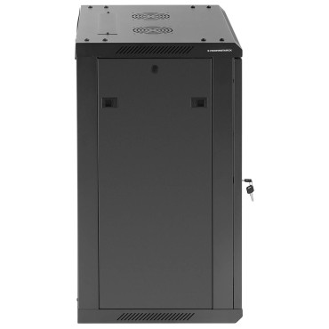 Garderobe Rack installationsserver Hängande 19 '' 15U IP20 till 60 kg 60x45x87 cm svart