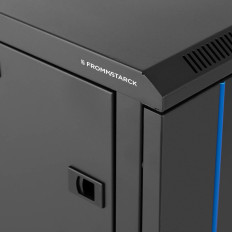 Garderobe Rack Network Server Hængende 19 '' 12U IP20 til 60 kg 54x39x62 cm Sort