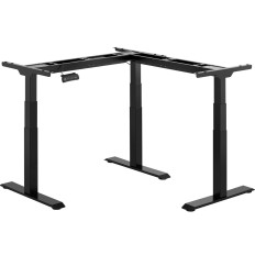 Rahmenrahmen des Eckenschreibtischs mit elektrischer Höheneinstellung 58-123 cm Winkel