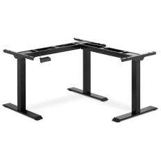 Rámový rám rohu stôl s elektrickou výškou nastavenie 69-118 cm uhol