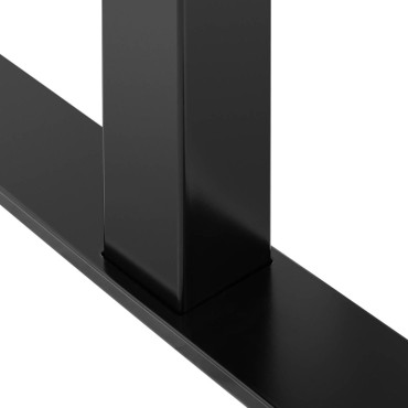 Quadro de estrutura de mesa de canto com ajuste de altura elétrica 69-118 cm Ângulo