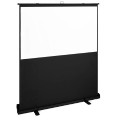 Pneumatisch vloerprojectiescherm Draagbare Roll-Up-indeling 16: 9 80 ''