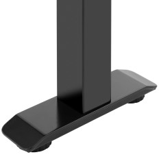 Rám rámu rohového stola s elektrickou výškou nastavenie 60-125 cm uhol