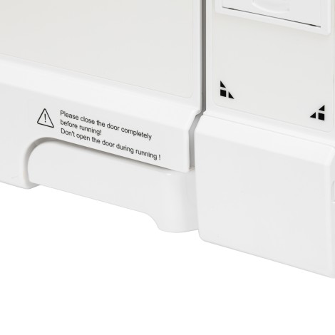 Autoclave Fomos Foster 12L Blanc — gros plan étiquette