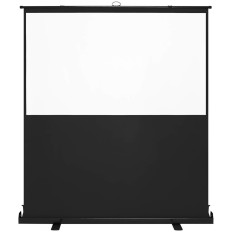 Pnevmatski talni projekcijski zaslon Portable Roll-up format 16: 9 80 ''