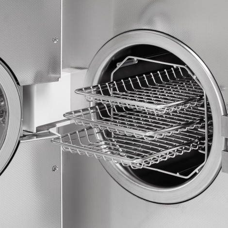 Autoclave Fomos Foster 12L Blanc — gros plan étagère