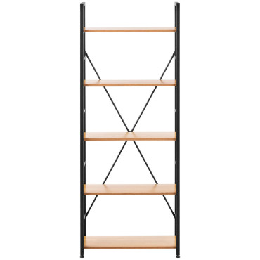 Bokhylla Loft Dekoration Industrial Max. 150 kg 5 hyllor