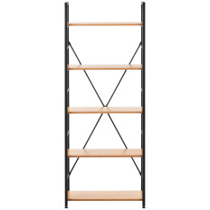 Kirjahylly Loft Sisustus Industrial Max. 150 kg 5 hyllyt