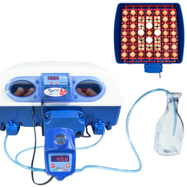 Inkubator cevi do 49 avtomatskih jajc z biomaster 150 vlažilni sistem v