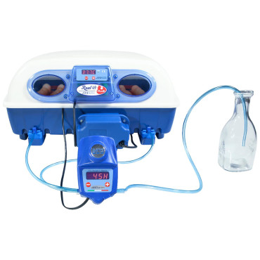 Inkubator av slangen till 49 Automatiska ägg med ett biovaster 150 fuktgivande system i