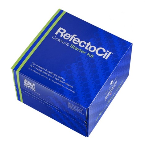 Kit Inicial RefectoCil Colours com Tons de Hena e Acessórios — embalagem