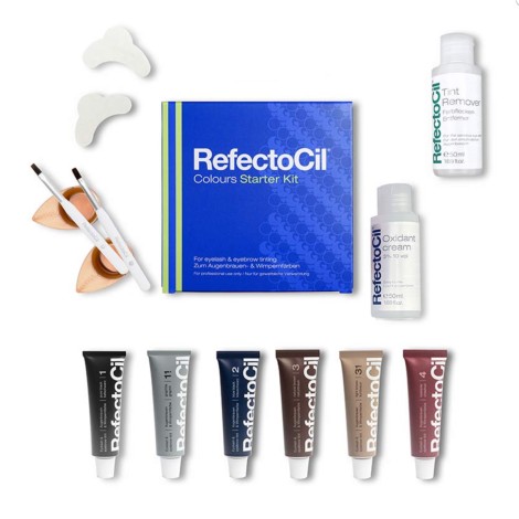 Kit Inicio RefectoCil Colours con Henna y Accesorios