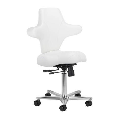 Cadeira de beleza Azzurro Special 152 neve branca — vista frontal