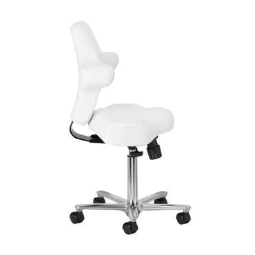 Fauteuil esthétique Azzurro Special 152 blanc neige — vue latérale