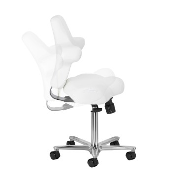Fauteuil esthétique Azzurro Special 152 blanc neige — vue latérale
