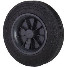 Roda de círculo para uma fivela de recipiente para lixo de borracha 200 mm