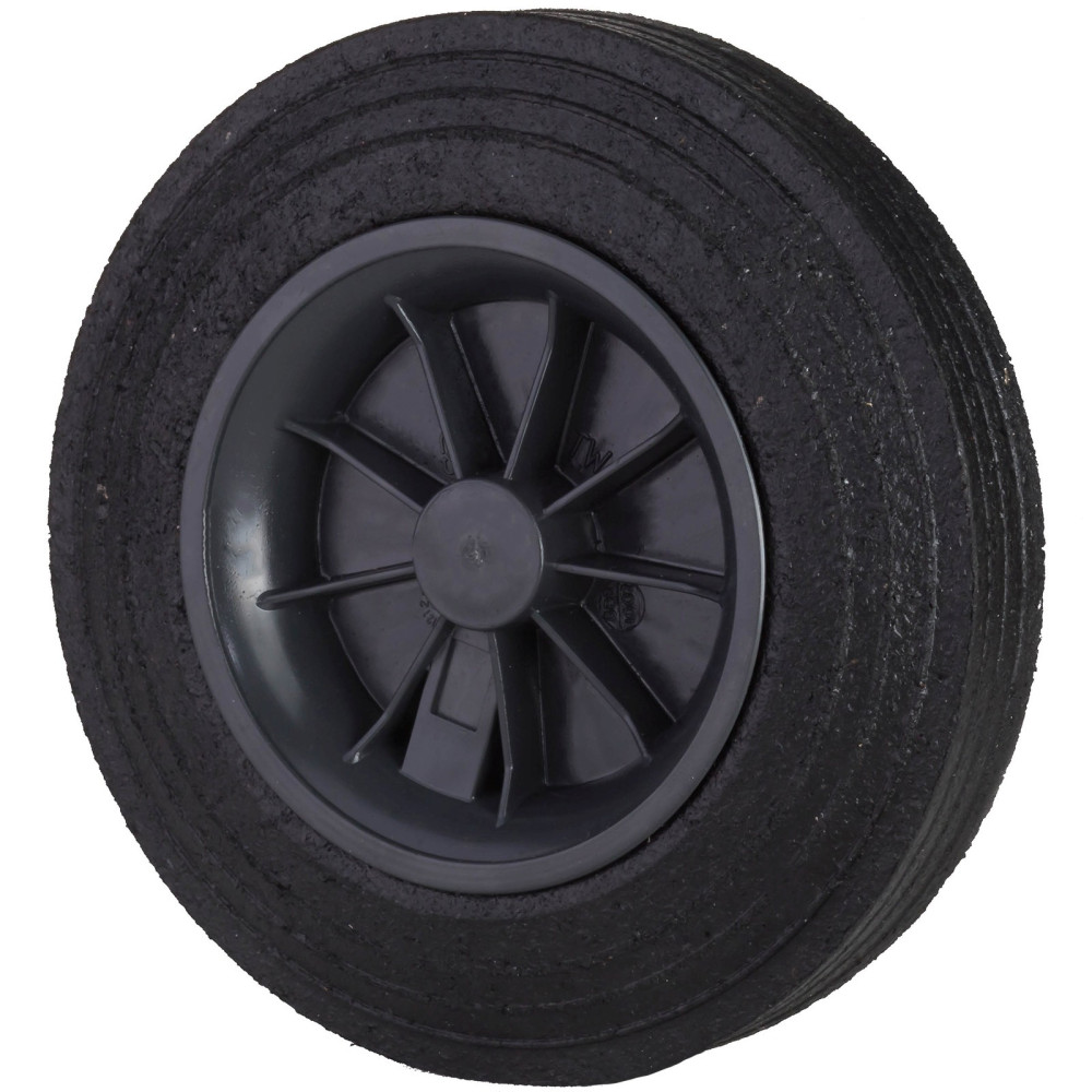 Roda de círculo para uma fivela de recipiente para lixo de borracha 200 mm