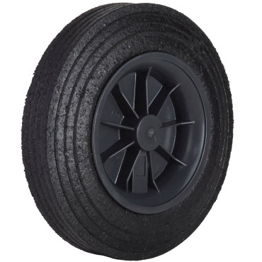 Roda de círculo para uma fivela de recipiente para lixo de borracha 200 mm