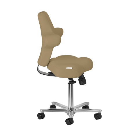 Fauteuil esthétique Azzurro Special 152 beige — vue latérale