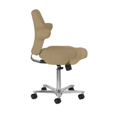 Fauteuil esthétique Azzurro Special 152 beige — vue latérale