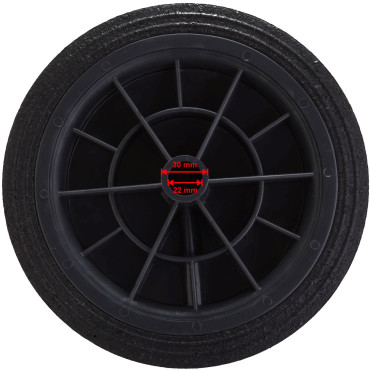 Circle Wheel par konteinera sprādzi gumijas atkritumiem Wed. 250mm