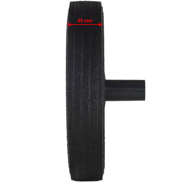 Roda de círculo para uma fivela de recipiente para lixo de borracha 250mm