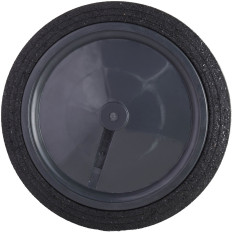 Roue ronde pour le conteneur à déchets en caoutchouc, diamètre 300 mm.