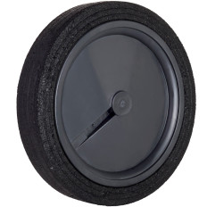 Rueda de círculo para una hebilla de contenedores para los residuos de goma. 300 mm