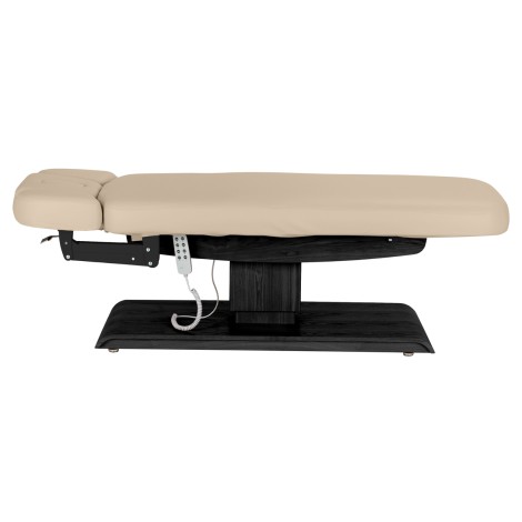 SPA -lepotuoli Sillon Relax beige mustalla jalustalla — sivu