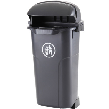 Urban street truck korg på post eller urban bin 50l vägg - svart