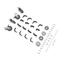 Stainless steel waiter stroller - 4 shelves Royal Catering