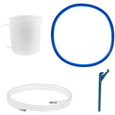 Trykk-damp autoklav for sterilisering av verktøy 6 programmer skriver B-klasse B LCD 18 l