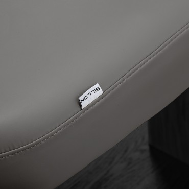SPA ligstoel Sillon Relax grijs met zwarte basis — detail oppervlak