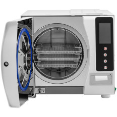 Autoclave à vapeur sous pression pour la stérilisation des instruments, 6 programmes, imprimante, classe B, LCD, 12 l.