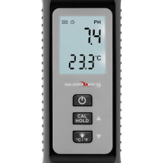 Ekorre Mätare Tester pH temperatur Vätska LCD 0-14 0-60C
