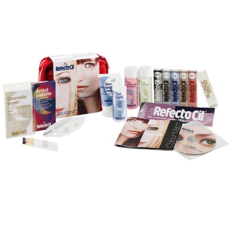 Kit inicial Refectocil Creative Colors — conjunto mostrado