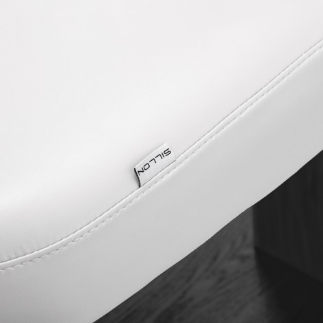 Sillón SPA Sillon Relax blanco con base negra — detalle de la superficie