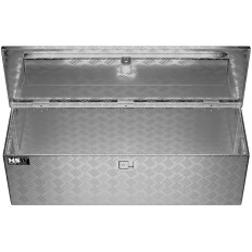 Alumiiniliikenne Toolbox lukittu 150 l 124 x 38,5 x 38,5 cm