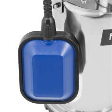 Pompe submersible de jardin en acier 11 m3/h 750 W jusqu'à 7 m.