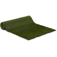 Kunstig gress på terrassen balkong mykt 30 mm 20/10 cm 100 x 500 cm